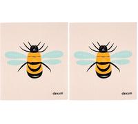 Dexam Swedish Dishcloth Bees Knees (Pack of 2)