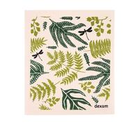 Dexam Fern Design Swedish Dishcloth For Cleaning