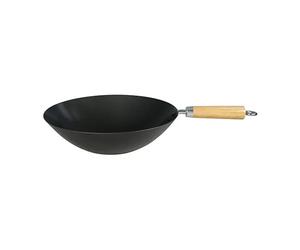 Dexam Swift Spice 30cm Heavy Gauge Non-stick Carbon Steel Wok