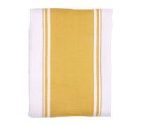 Dexam Tea Towel Love Colour Striped 100% Cotton Ochre 45x70cm
