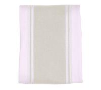 Dexam Tea Towel Love Colour Striped 100% Cotton Stone 45x70cm