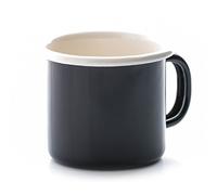 Dexam Vintage Mug, Enamel, Black