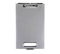 Dexas Clipcase Storage Clipboard with Handle, Pearlized Silver,1717-P06