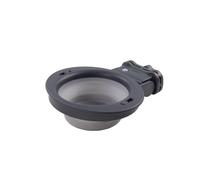 Dexas Collapsible Kennel Bowl Small Light Gray