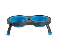 Dexas Double Elevated Feeder Small Pro Blue