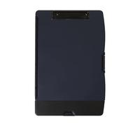 Dexas Folio Clipcase Professional Storage Clipboard with Pen Storage Compartment, 9.75 x 14.75, A4, Indigo. Ideal for Teachers, Nurses, Coaches, Students, Trades, Homeschooling