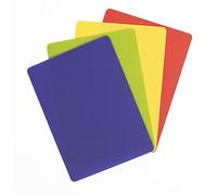 Dexas Heavy Duty Grippmat Flexible Cutting Board Set of Four 8 x 11 inches