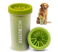 Dexas MudBuster Portable Dog Paw Cleaner, Green Large Paw Cleaning Solution for Premium Pet Supplies