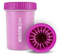 Dexas Mudbuster Portable Paw Cleaner Fuchsia Medium
