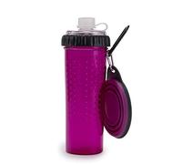 Dexas Snack-DuO with Companion Cup Fuchsia