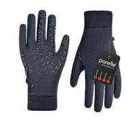 DEXFUZE Waterproof Gloves Men & Women - Merino Wool Lined, Slim Fit, Touchscreen, No-Slip Grip for Skiing Snowboarding & Cold Weather Sports, StretchFit 2.0 BLK, Unisex MD