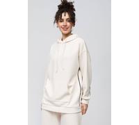 Dexia Hooded Modal Blend Sweatshirt With Pocket Ecru Ecru