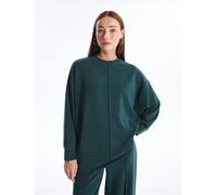 Dexia Premium Soft Touch Modal Oversized Sweatshirt Green Green