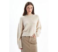 Dexia Soft Ecru Jumper With A Stylish Touch Ecru L