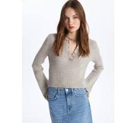 Dexia Soft Knit Slim Fit Polo Neck Jumper Beige Beige