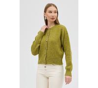 Dexia Sophisticated Cardigan With Effortless Style In Green Green