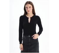Dexia Women's Stylish Black Cardigan with a Timeless Design | Size: Small Dexia Black S