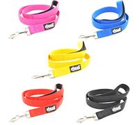 Dexil Elite Range Luxury Padded Handle Strong 1.8m 6ft Pet Dog Lead Leash (Candy Pink, 180cm/6ft x 20mm)