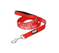 Dexil Limited DO NOT PET Red Colour Coded 60cm 120cm 180cm Padded Dog Lead PREVENTS Accidents By Warning Others of Your Dog in Advance (180cm)