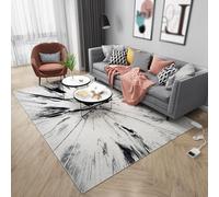 Dexinhdh Graphene Electric Heating Carpet, Electric Heated Area Rug with Timer, Fast Warm Up, Heated Floor Mat Under Desk with Anti-slip Bottom for Home Office Study Playroom(A,55 * 90cm)