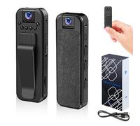 Dexmary Mini Body Camera, 1080P HD Wearable Camera with Night Vision & Motion Detection, Security Body Cam for Law Enforcement Guard Duty and Evidence Recording