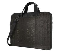 DEXNEL Ancient Egyptian Hieroglyph Print Retro Vintage Laptop Bag Durable Shockproof Computer Briefcase For Work Birthday Gift Idea