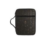 DEXNEL Ancient Egyptian Hieroglyph Printed Bible Storage Organizer, Portable Scripture Carrier, Religious Gift Case for Women