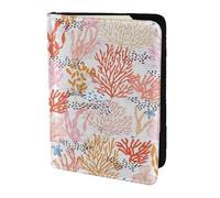 Dexnel Coral Reef Printing 1 Pcs Passport Holder for Travel Women Men,Cute Passport Cover Travel Passports Cover Case