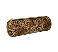 DEXNEL Cute Leopard School Pencil Case,Zipper Pens Holder,Elegant Practical Pencils Pouchs for Boys Girls Gift