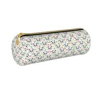 Dexnel Cute Panda Bamboo Star School Pencil Case,Zipper Pens Holder,Elegant Practical Pencils Pouchs for Boys Girls Gift