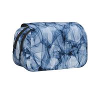 DEXNEL Dark Blue Marble Printing Pencil Case for Pencils, Handy Storage Box for Watercolor Pens Or Markers