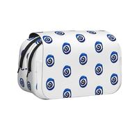 DEXNEL Evil Eyes Printing Pencil Case for Pencils, Handy Storage Box for Watercolor Pens Or Markers