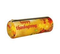 Dexnel Happy Thanksgiving School Pencil Case,Zipper Pens Holder,Elegant Practical Pencils Pouchs for Boys Girls Gift