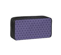 Dexnel Haunted Mansion Printed Pencil Case Large Capacity Zip Pouch Durable Polyester Organizer for School Office Travel
