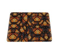 Dexnel Heaps of Orange Monarch Butterflies Printing 1 Pcs Passport Holder for Travel Women Men,Cute Passport Cover Travel Passports Cover Case