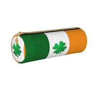 Dexnel Irish Flag School Pencil Case,Zipper Pens Holder,Elegant Practical Pencils Pouchs for Boys Girls Gift