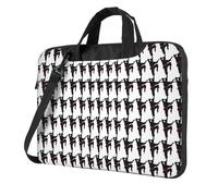 DEXNEL Karate Men Print Retro Vintage Laptop Bag Durable Shockproof Computer Briefcase For Work Birthday Gift Idea