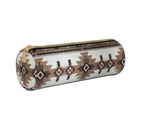 Dexnel Native American School Pencil Case,Zipper Pens Holder,Elegant Practical Pencils Pouchs for Boys Girls Gift