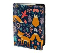 Dexnel Owl Rabbit Birds Fox Printing 1 Pcs Passport Holder for Travel Women Men,Cute Passport Cover Travel Passports Cover Case