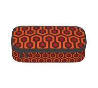 Dexnel Shining Overlook Portable School Pen Bag with Zipper,High Capacity Sturdy Multifunctional Pencil Case for Kids