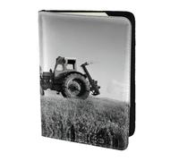 DEXNEL Tractor Agriculture Tranquil Printing 1 Pcs Passport Holder for Travel Women Men,Cute Passport Cover Travel Passports Cover Case
