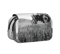 DEXNEL Tractor Agriculture Tranquil Printing Pencil Case for Pencils, Handy Storage Box for Watercolor Pens Or Markers