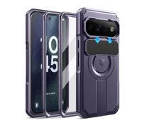 Dexnor for Google Pixel 11 Pro XL Case, Compatible with MagSafe, Purple | Camera Cover, Kickstand, Built-in Screen Protector, Rugged Shockproof Protective Cover, Full-body Magnetic Bumper Cases