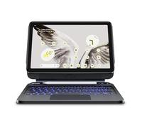 Dexnor for Google Pixel Tablet 11 inch (2023) Case with Keyboard, Floating Cantilever Stand Trackpad Backlit Keyboard with Stylus Holder Magnetic Detachable Case Compatible with Speaker Dock, Black