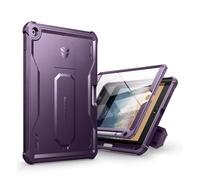 Dexnor for ipad 9.7 inch(2017-2018) Case, [Built in Screen Protector and Kickstand] Heavy Duty Military Grade Protection Shockproof Protective Cover for ipad 9.7 inch(2017-2018) - Purple