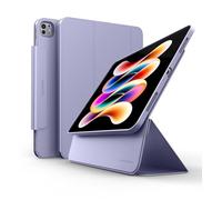 Dexnor for iPad Pro 13 Inch Case M4 (2024), Magnetic Floating Slim Removable Protective Cover Adjustable Portrait/Landscape Stand with Raised Screen View Multiple Angles Auto Sleep/Wake, Purple