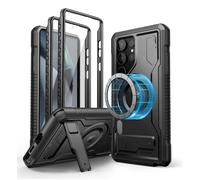 Dexnor for Samsung Galaxy S24 Ultra Case, Compatible with MagSafe, Black