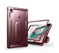 Dexnor for Samsung Galaxy Tab A8 Case, [Built in Screen Protector and Kickstand] Heavy Duty Military Grade Protection Shockproof Protective Cover for Samsung Tab A8 - Red