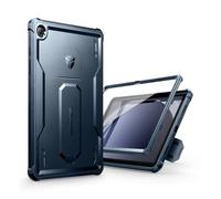 Dexnor Full-body Case for Samsung Galaxy Tab A9+ Plus 10.9 inches (2023), Heavy Duty Rugged Shockproof Dual Layer Bumper Protective Cover with Built-in Screen Protector & Kickstand - Blue