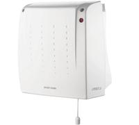 deXpro 2Kw Downflow Fan Heater Circulator Wall Mounted: Adjustable Thermostat Pull Cord